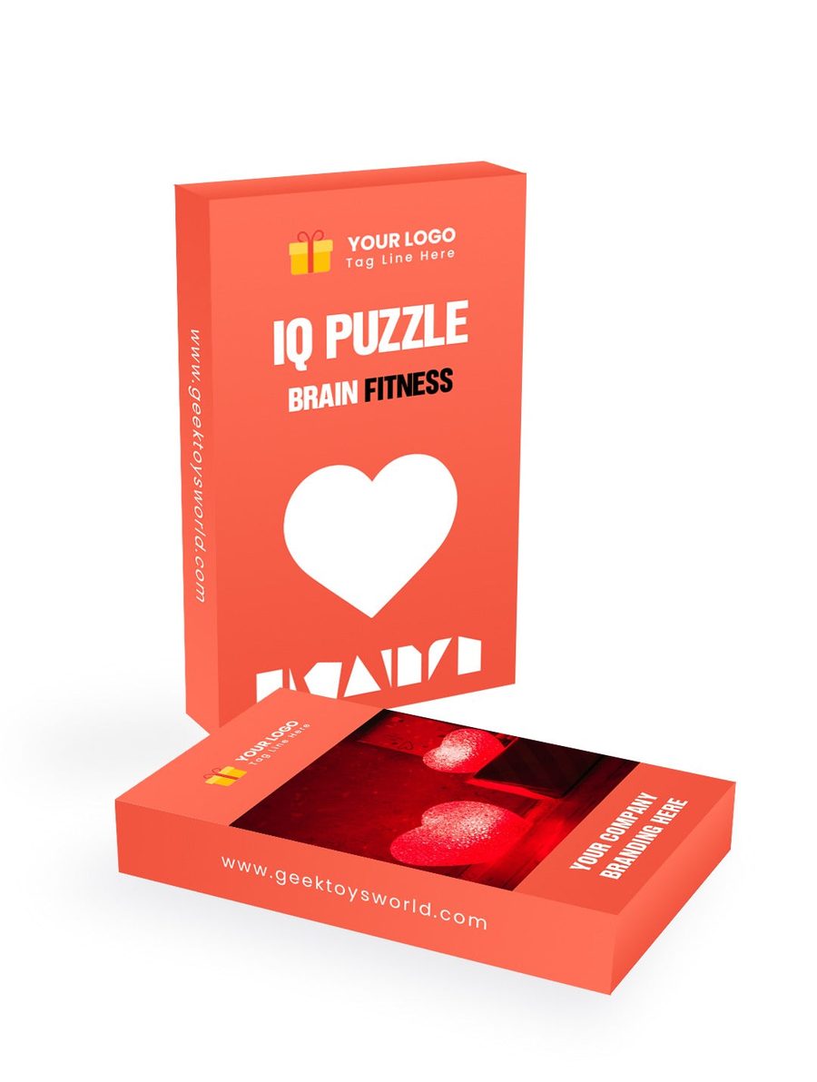 Custom-branded IQ Puzzle box example 1