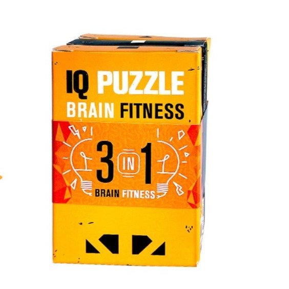 IQ Puzzle set of 3 box